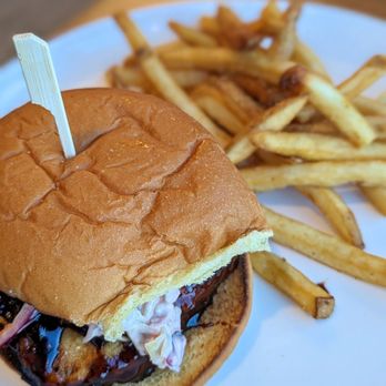 Mercantile Dining & Provision signature dishes Short Rib Sandwich
Duck Breast
Beef Tartare